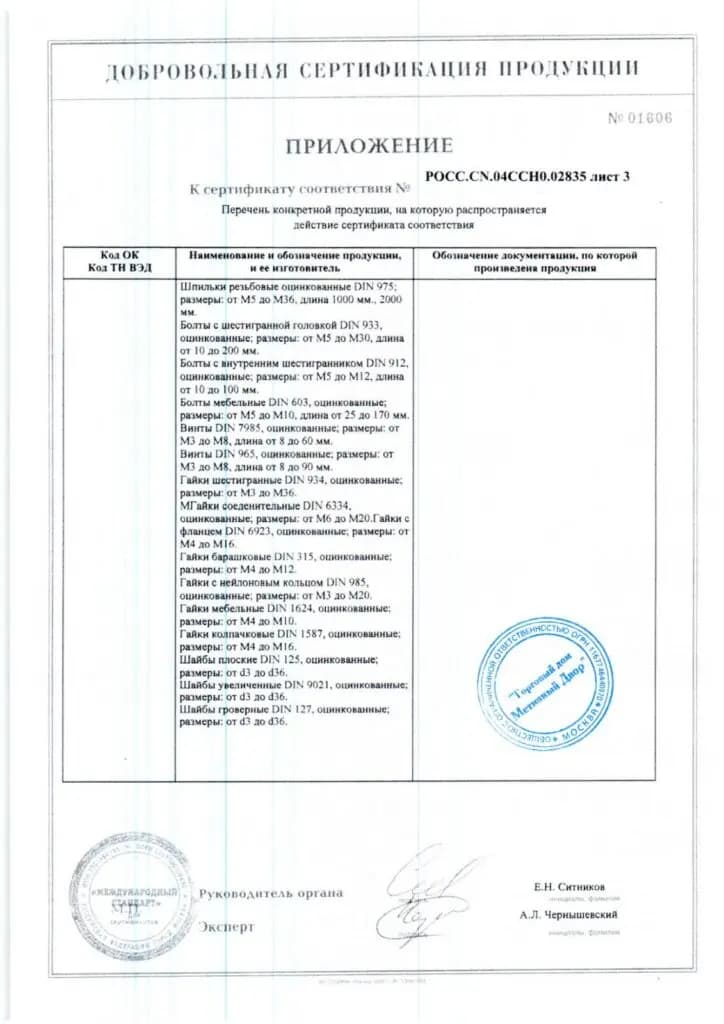 Сертификат 2